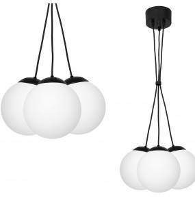 Lampa wisząca LIMA BLACK 3xE14