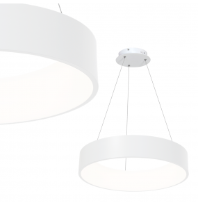 Lampa wisząca OHIO WHITE 24W LED