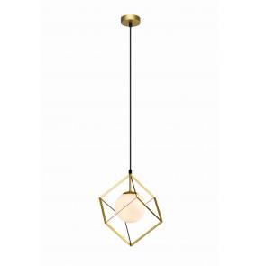 Lampa wisząca SYBILLA P18398-1 Gold Auhilon oprawa w kolorze złotym