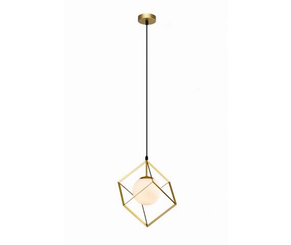 Lampa wisząca SYBILLA P18398-1 Gold Auhilon oprawa w kolorze złotym