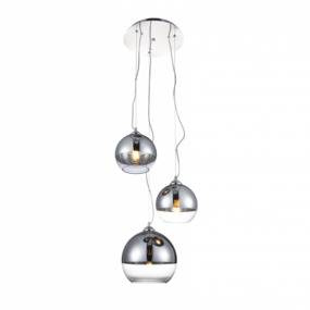 Lampa wisząca Silver Ball 3 AZ4750 AZzardo dekoracyjna oprawa w stylu design