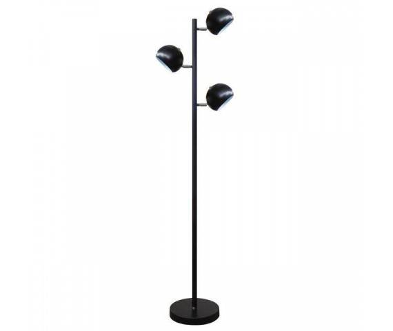 Lampa podłogowa Trinton AZ4753 AZzardo czarna oprawa w stylu design