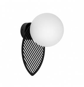 Lampa ścienna kinkiet nowoczesny FYLLO B FYB12000 czarna minimalistyczna oprawa ścienna UMMO