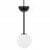 Lampa sufitowa pojedyncza GLADIO GLA122P0 oprawa wisząca nowoczesna czarno-biała UMMO
