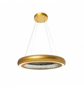 Lampa wisząca Zoja 55 BL5438 Berella Light lustrzana oprawa w kolorze złotym