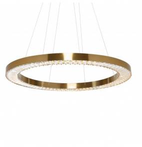 Lampa wisząca Moloko BL5431 Berella Light złoty ring w dekoracyjnym stylu