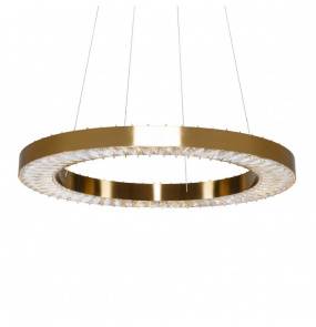 Lampa wisząca Moloko 60 BL5430 Berella Light złoty ring w dekoracyjnym stylu