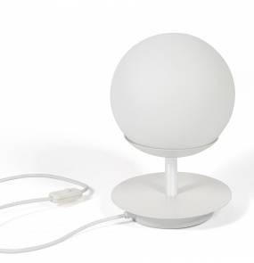 Lampa stołowa PLAAT ST PLS111P1 nowoczesna biała lampa UMMO