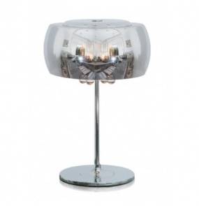 Lampa stołowa Crystal T0076-03E oprawa w kolorze srebrnym ZUMA LINE