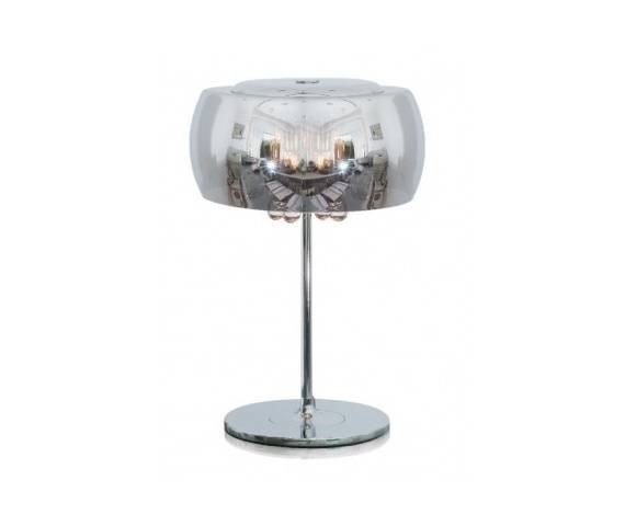 Lampa stołowa Crystal T0076-03E oprawa w kolorze srebrnym ZUMA LINE