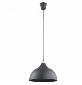 Lampa wisząca CAP BLACK 2071 TK Lighting pojedyncza, nowoczesna oprawa w kolorze czarnym