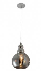 Lampa wisząca AKSO 1L CR_NEW MD1632-1L-A- Chrome NEW Auhilon oprawa w kolorze chromu