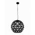 Lampa wisząca FROZEN MD17056-1L-BL Auhilon oprawa w kolorze czarnym