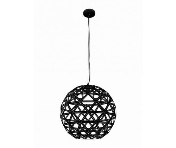 Lampa wisząca FROZEN MD17056-1L-BL Auhilon oprawa w kolorze czarnym