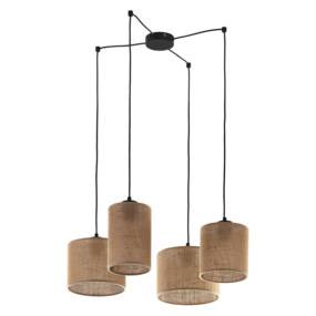 Lampa wisząca JUTA 6585 TK Lighting oryginalna oprawa o naturalnej barwie