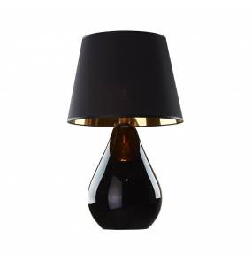 Lampa stołowa LACRIMA 5454 TK Lighting nowoczesna oprawa w kolorze czarnym