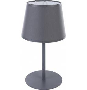 Lampa stołowa MAJA 2934 TK Lighting minimalistyczna oprawa w kolorze grafitowym