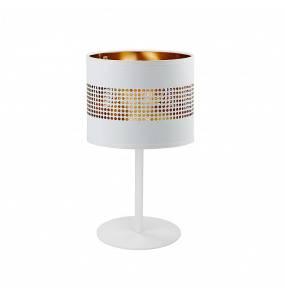 Lampa stołowa TAGO WHITE 5056 TK Lighting pojedyncza, nowoczesna oprawa w kolorze białym