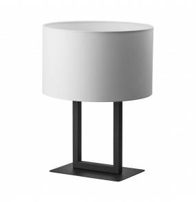 Lampa stołowa TESSA 5131 Zuma Line minimalistyczna oprawa w kolorze czarno białym