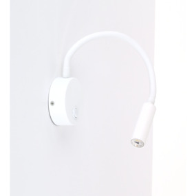 Kinkiet LAGOS 5921 TK Lighting minimalistyczna oprawa w kolorze białym