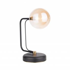 Lampa stołowa BUBBLE w kolorze mosiądz-czerń T0047 MaxLight