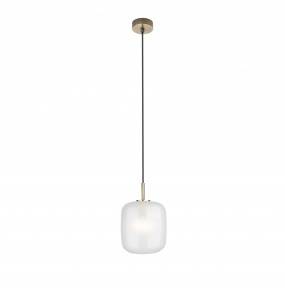 Lampa wisząca Smooth w kolorze złota szczotkowanego P0448 MaxLight