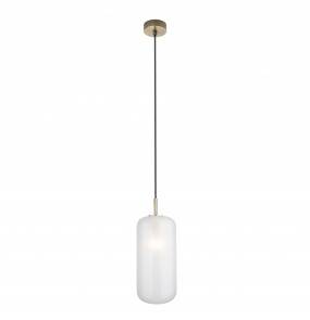 Lampa wisząca Smooth w kolorze złota szczotkowanego P0449 MaxLight