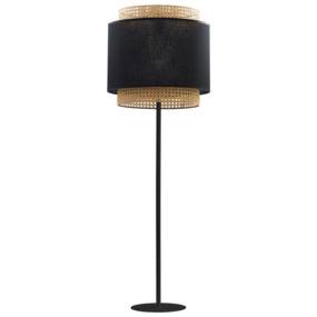Lampa podłogowa BOHO Black 5568 TK Lighting nowoczesna oprawa w kolorze czarnym