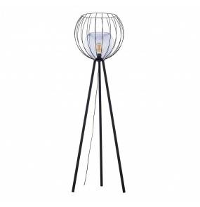 Lampa podłogowa Universo 5057 TK Lighting geometryczna oprawa w kolorze czarnym