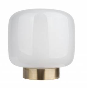 Lampa stołowa Smooth w kolorze złota szczotkowanego T0046 MaxLight