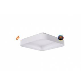 Plafon Solvent S 80 TOP SMART WIFI AZ4009 AZzardo oprawa sufitowa w kolorze białym + pilot