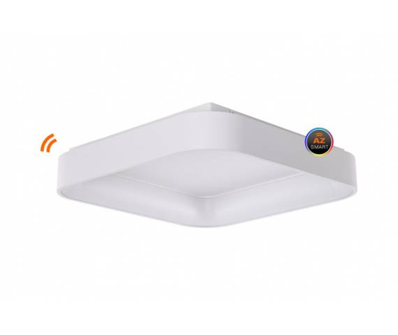 Plafon Solvent S 110 TOP SMART WIFI AZ4012 AZzardo oprawa sufitowa w kolorze białym + pilot