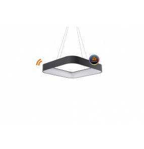 Lampa wisząca Solvent S 60 PENDANT SMART WIFI AZ3983 AZzardo oprawa  w kolorze szarym + pilot