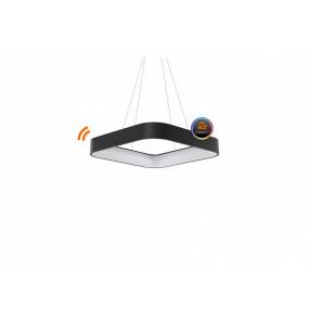 Lampa wisząca Solvent S 60 PENDANT SMART WIFI AZ3981 AZzardo oprawa  w kolorze czarnym + pilot