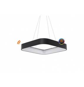 Lampa wisząca Solvent S 80 PENDANT SMART WIFI AZ3984 AZzardo oprawa  w kolorze czarnym + pilot