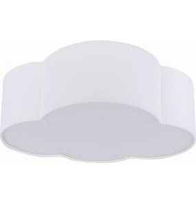 Lampa sufitowa, plafon CLOUD mini 4228 TK Lighting biała oprawa w kształcie chmurki