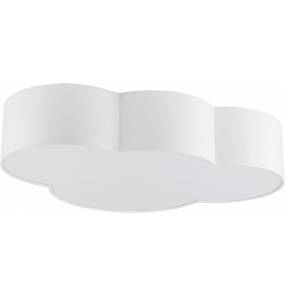 Lampa sufitowa, plafon CLOUD 1533 TK Lighting biała oprawa w kształcie chmurki