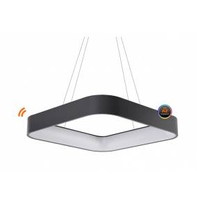 Lampa wisząca Solvent S 110 PENDANT SMART WIFI AZ3989 AZzardo oprawa  w kolorze szarym + pilot