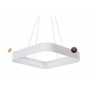 Lampa wisząca Solvent S 110 PENDANT SMART WIFI AZ3988 AZzardo oprawa  w kolorze białym + pilot