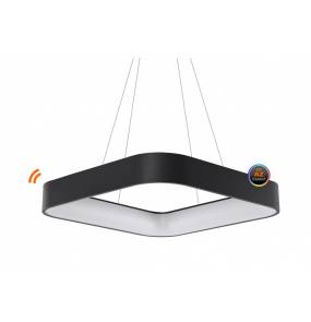 Lampa wisząca Solvent S 110 PENDANT SMART WIFI AZ3987 AZzardo oprawa  w kolorze czarnym + pilot