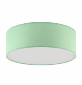 Lampa sufitowa, plafon RONDO KIDS 3230 TK Lighting abażurowa oprawa w kolorze pistacjowym