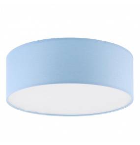 Lampa sufitowa, plafon RONDO KIDS 3229 TK Lighting abażurowa oprawa w kolorze niebieskim