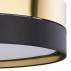 plafon hilton czarno zloty lampa sufitowa FOCUS
