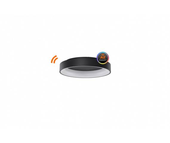 Plafon Solvent R 60 TOP SMART WIFI AZ3993 AZzardo oprawa sufitowa w kolorze czarnym + pilot