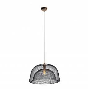 Lampa wisząca Breezy w kolorze czarno-złotym P0442 MaxLight