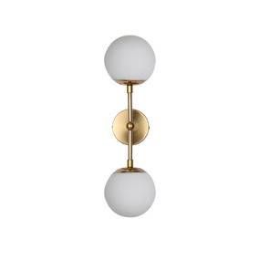 Kinkiet DORADO LP-002/2W L oprawa w kolorze złotym LIGHT PRESTIGE