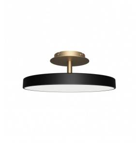 Plafon Asteria Up Medium black 43cm 02384 UMAGE nowoczesna lampa w czarnym kolorze