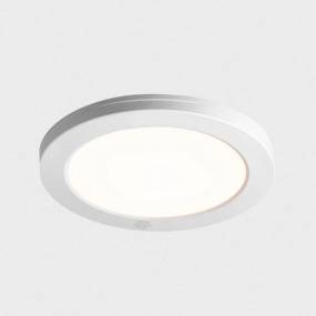 Plafon DISC DETEK K-SELECT SENSOR K53280.01 Kohl Lighting nowoczesna lampa sufitowa w kolorze białym