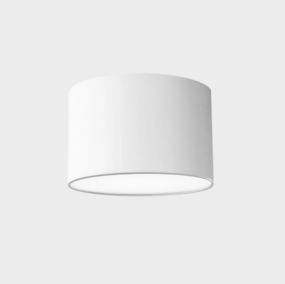 Plafon DISC SLIM MINI ROCCO K51706 Kohl Lighting nowoczesna okrągła lampa sufitowa w kolorze białym lub czarnym