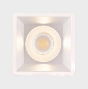 Oprawa wpuszczana NOON SQ K50805 LED Kohl Lighting nowoczesna lampa sufitowa kwadratowe oczko w kolorze białym lub czarnym